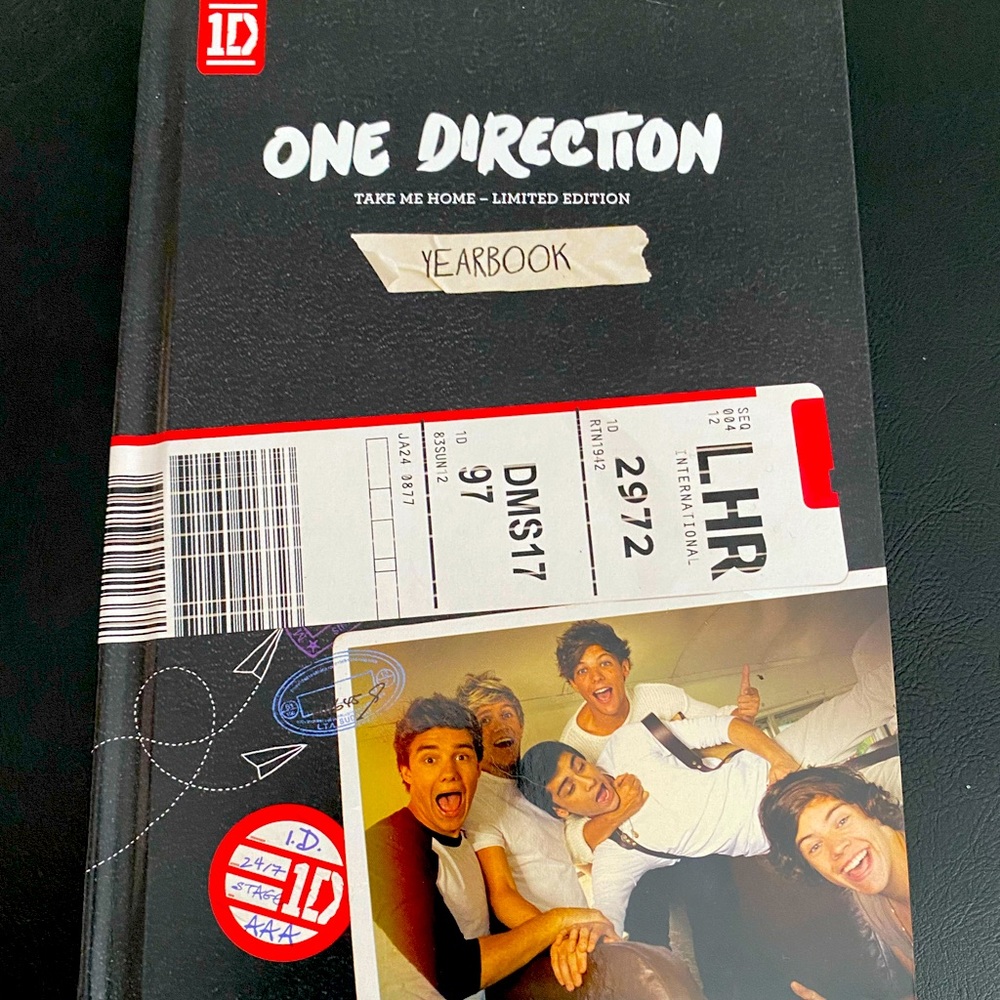 One Direction Yearbook album!!